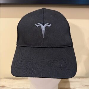 Tesla Logo Cap Emblem Motors T Embroidered Adjustable Hat Black Snapback Logo